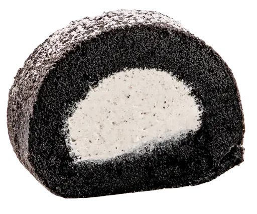 [CAKE002] Roll Cakes ( Black Sesame )